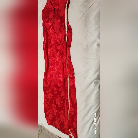Brand new Red Floral Sleeveless cheng san Made in USA - Picture 15 of 16